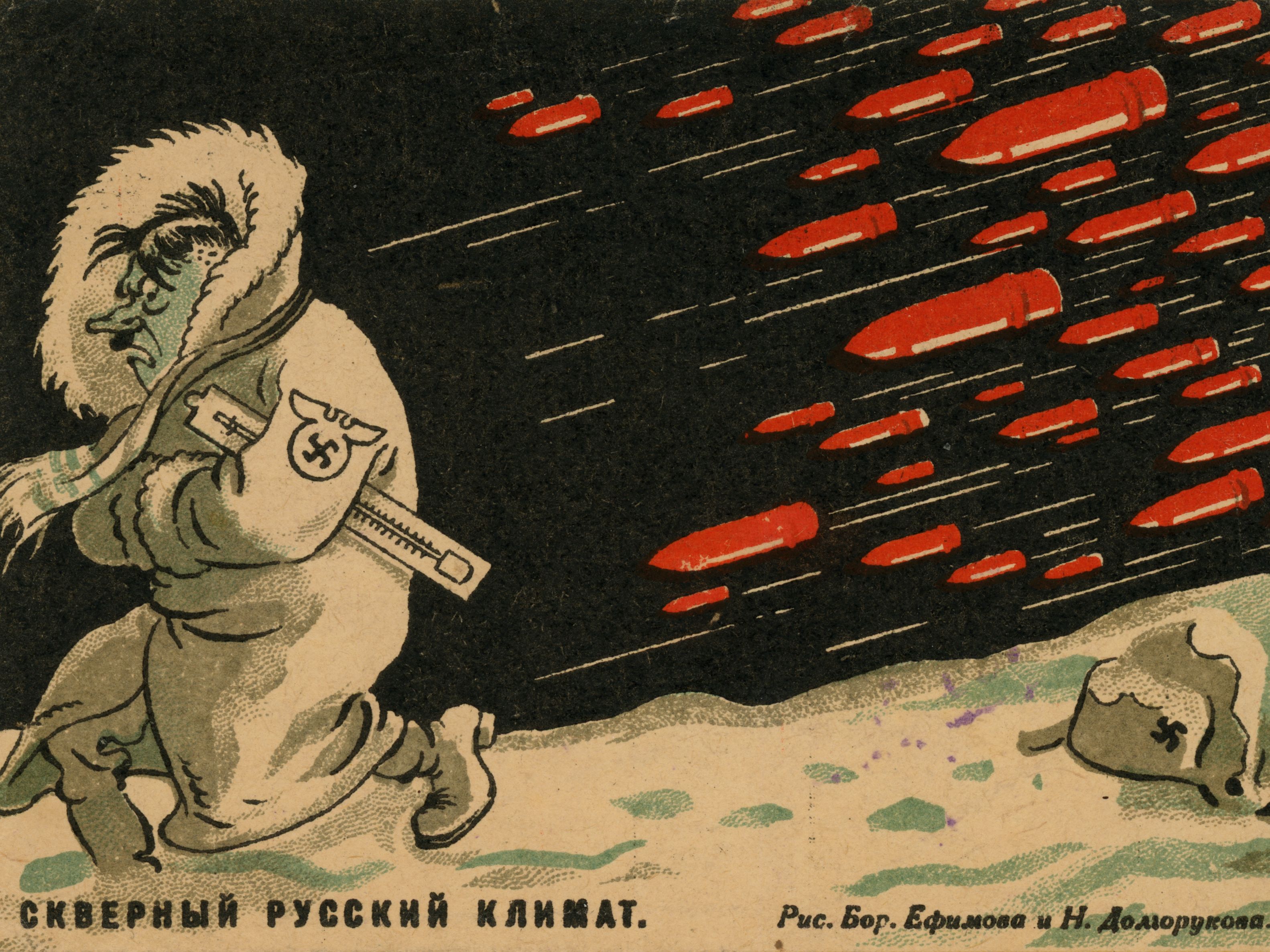 "Terrible Russian climate," ca. 1942