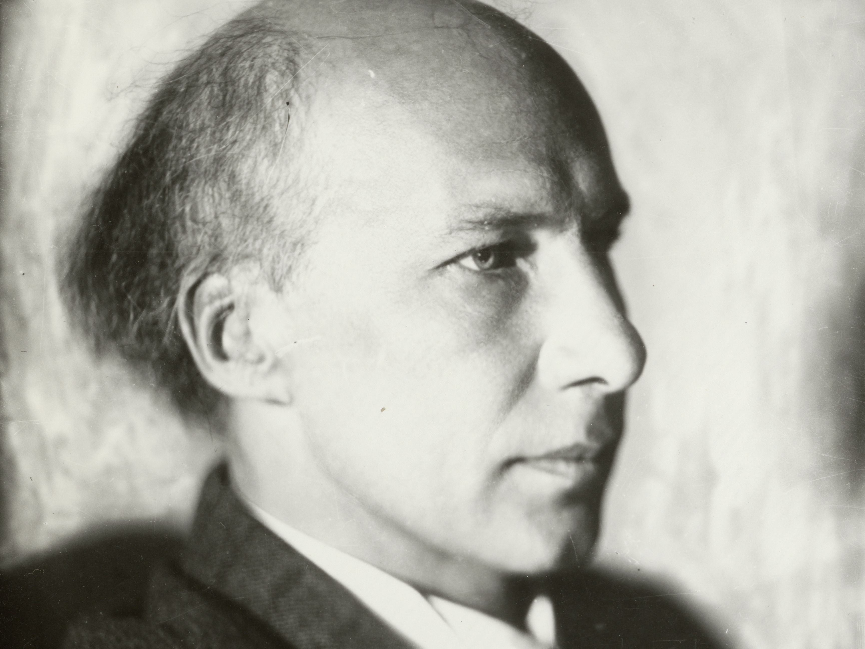 Studio portrait of Andrei Bely, poet, 1920s