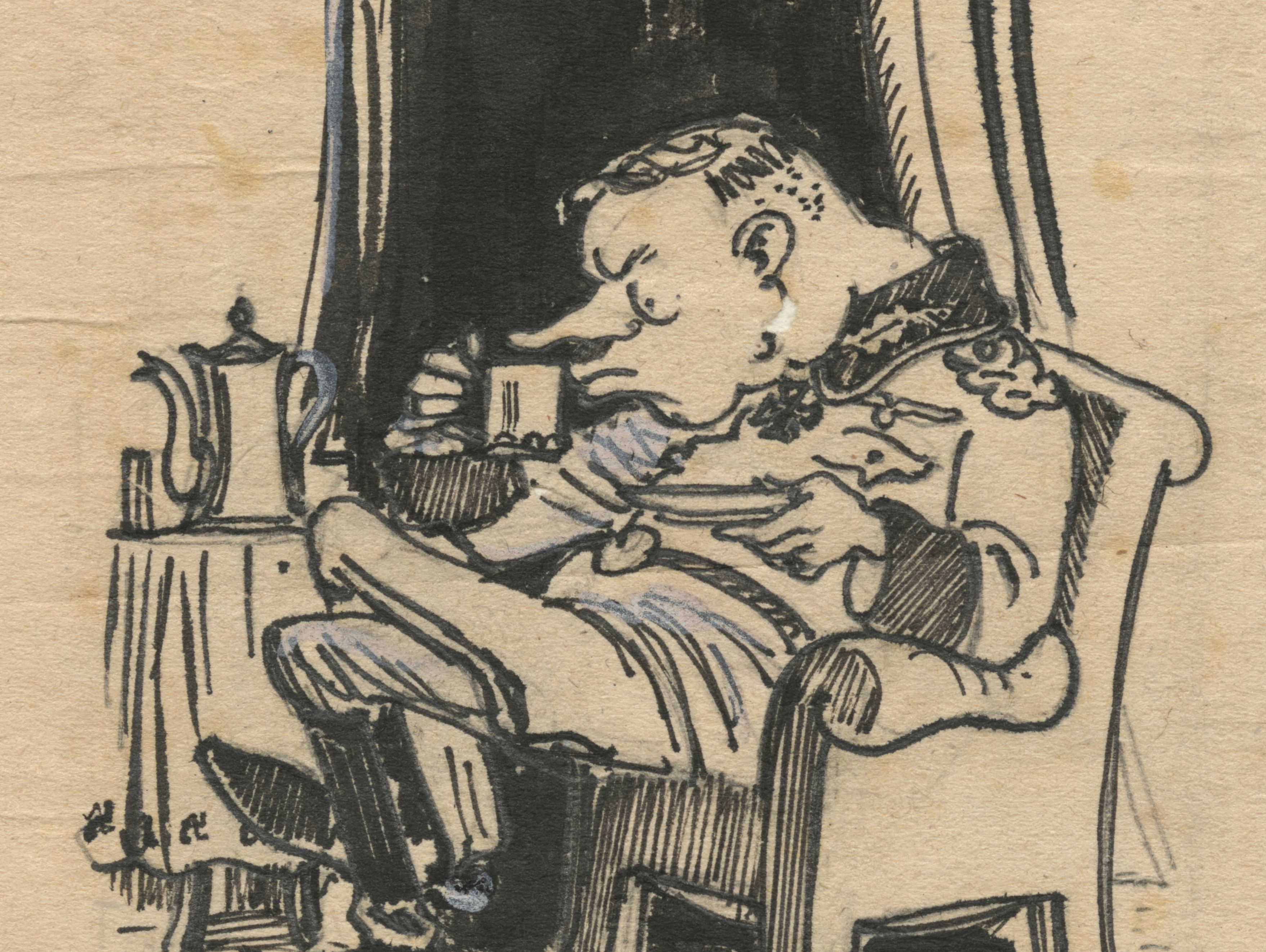 Generalmajor Wilke's tableware, date unknown