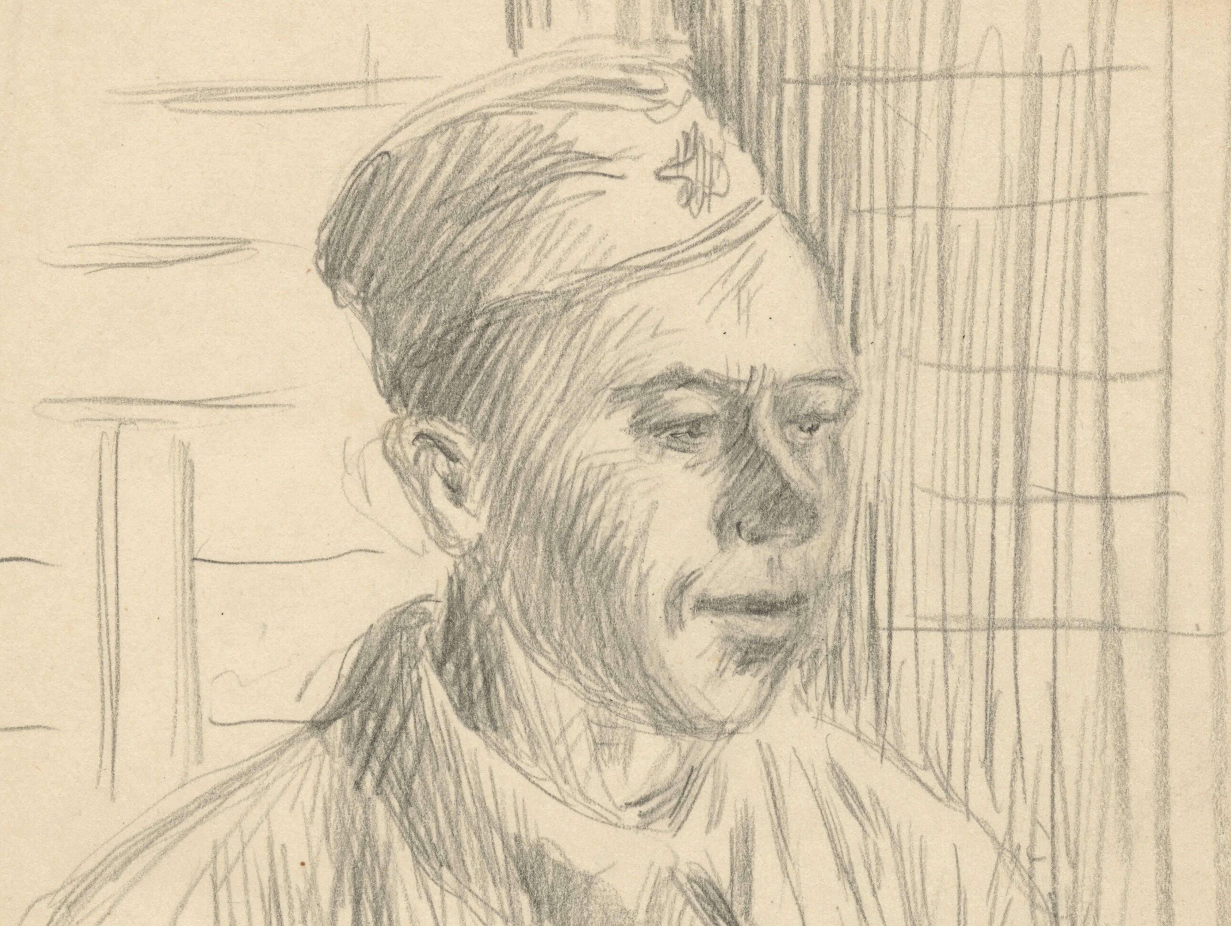 Portrait of a soldier, ca. 1941-1942